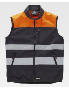 CHALECO WORKSHELL CON TEJIDO RISTOP