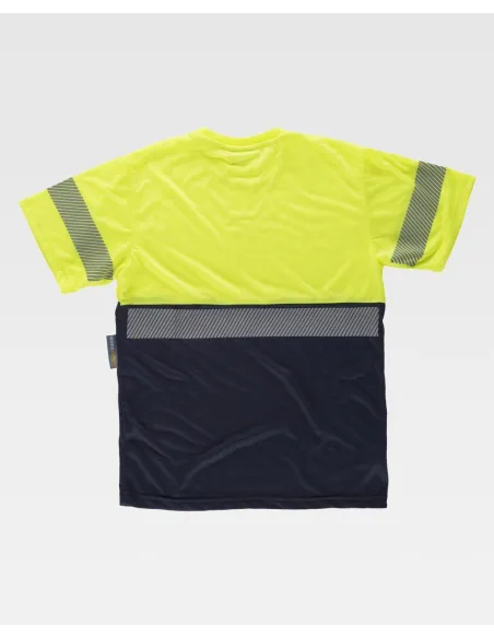 CAMISETA COMBINADA A.V 100% P 1 BANDA SEGMENTADA