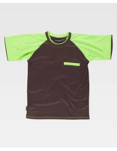 CAMISETA DE M/CORTA CON MANGAS A CONTRASTE 2