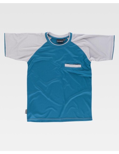 CAMISETA DE M/CORTA CON MANGAS A CONTRASTE