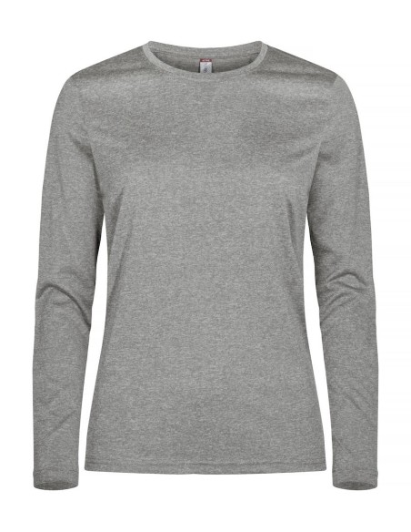 Camiseta Basic Active-T L/S Women de Clique