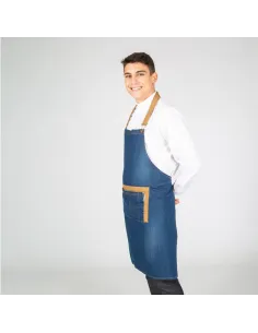 Delantal de cocinero y cocinera profesional