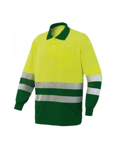 Polo Manga Larga AV Bicolor
