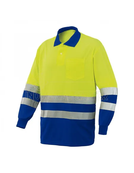 Polo Manga Larga AV Bicolor