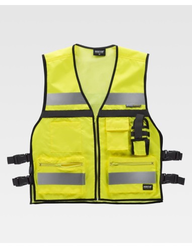 Chaleco de alta visibilidad ajustable C3601 Workteam