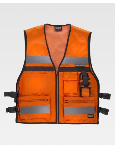 Chaleco de alta visibilidad ajustable C3601 Workteam