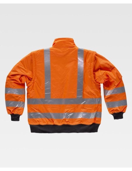 Cazadora Piloto Mangas Desmontables AV