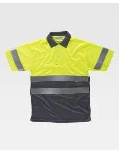 Polo Bicolor MC AV Cintas Reflectantes 2