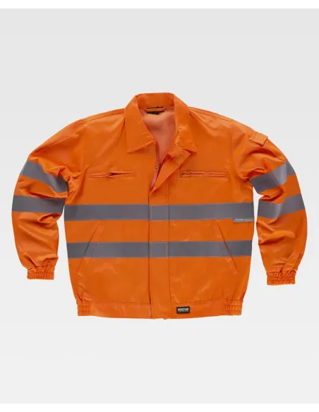 Cazadora AV Cintas Reflectantes Workteam