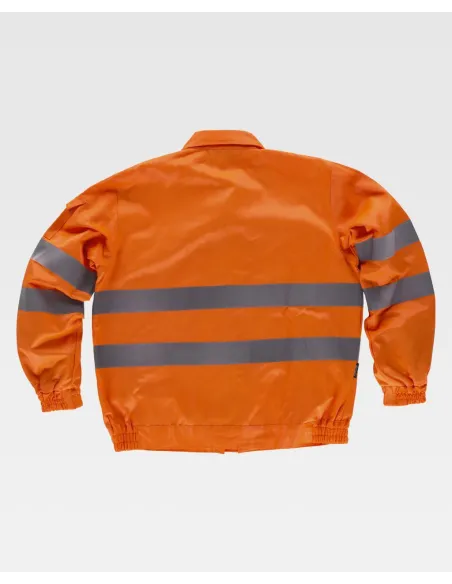 Cazadora AV Cintas Reflectantes Workteam