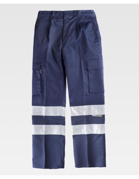 Pantalón Multibolsillos AV Cintas Reflectantes