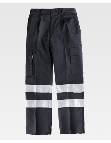 Pantalón Multibolsillos AV Cintas Reflectantes