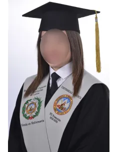 Banda beca bordada personalizada 2