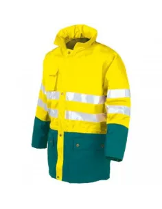 Parka AV acolchada bicolor