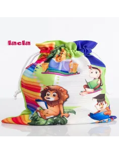 Bolsa lápices de animales de Lacla.