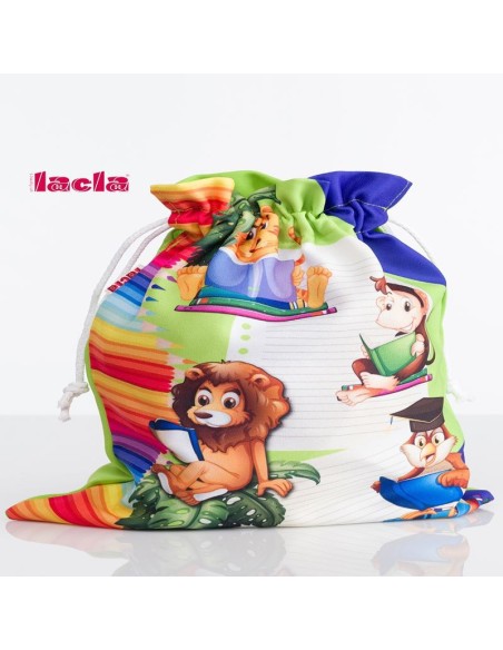 Bolsa lápices de animales de Lacla.