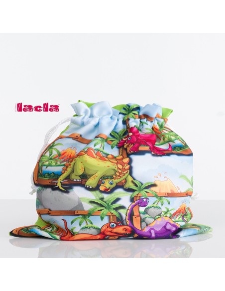 Bolsa dinosaurio de uniformes Lacla.