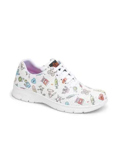 Zapatilla ALTEA perforado y estampado de Dian
