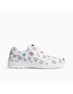 Zapatilla ALTEA perforado y estampado de Dian 2