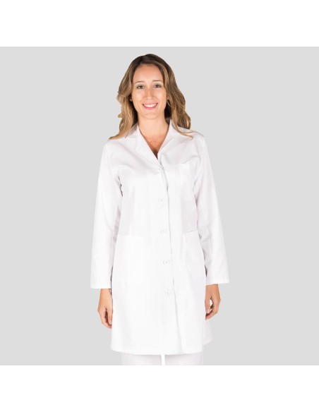 Bata de mujer en sarga blanca | 511101 de garys