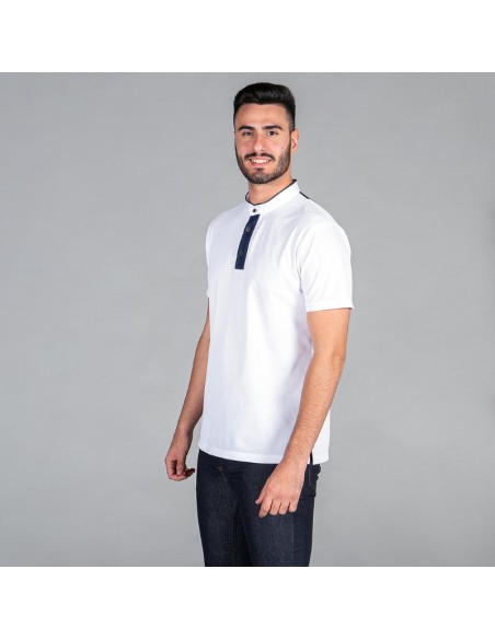 Polo cuello mao tejano redline