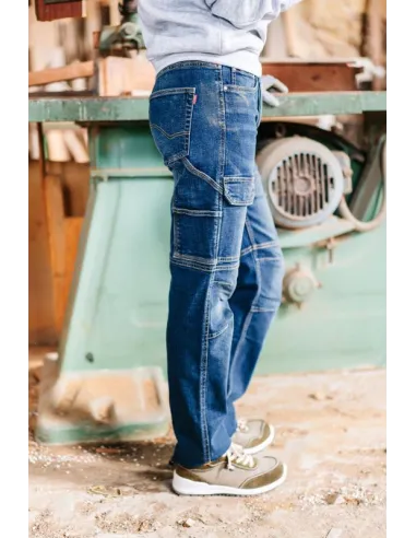 Velilla pantalón stretch denim 103028S