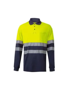 Velilla polo bicolor manga larga 2
