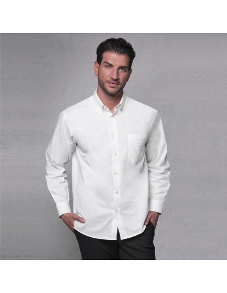 Textil-r camisa Oxford hombre