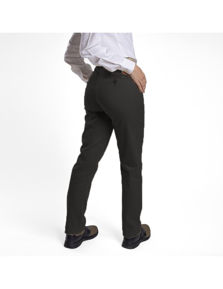 Textil-r pantalón chino elástico mujer