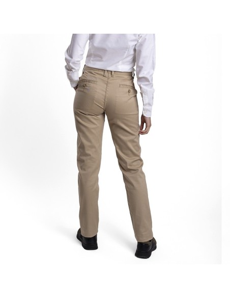 Textil-r pantalón chino elástico mujer