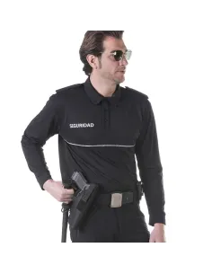 Textil-r Polo security manga larga 2