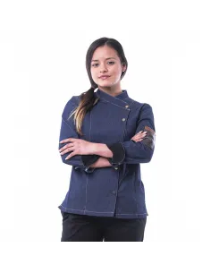 Textil-r Chaqueta Cocina mujer al punto
