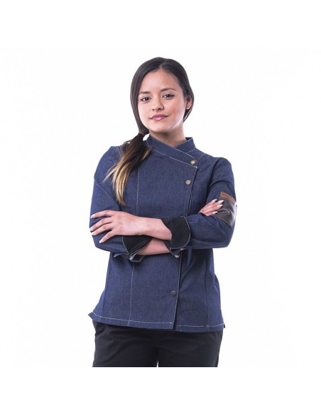 Textil-r Chaqueta Cocina mujer al punto