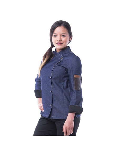 Textil-r Chaqueta Cocina mujer al punto