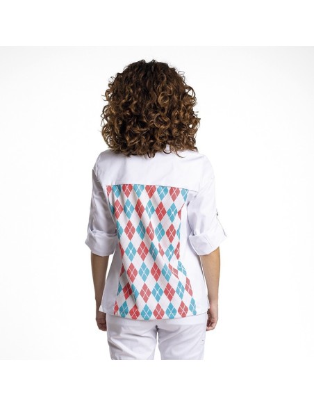 Textil-r Chaqueta de Cocina Mujer braseada