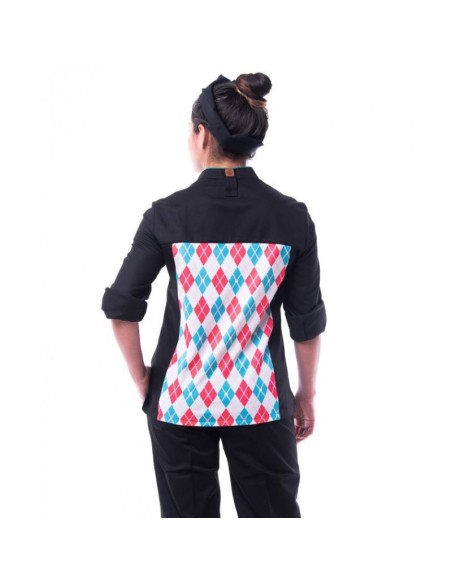 Textil-r Chaqueta de Cocina Mujer braseada