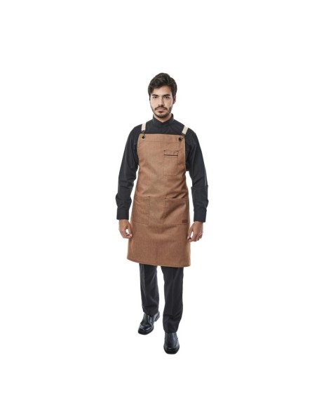 Textil-r delantal con peto Laurel