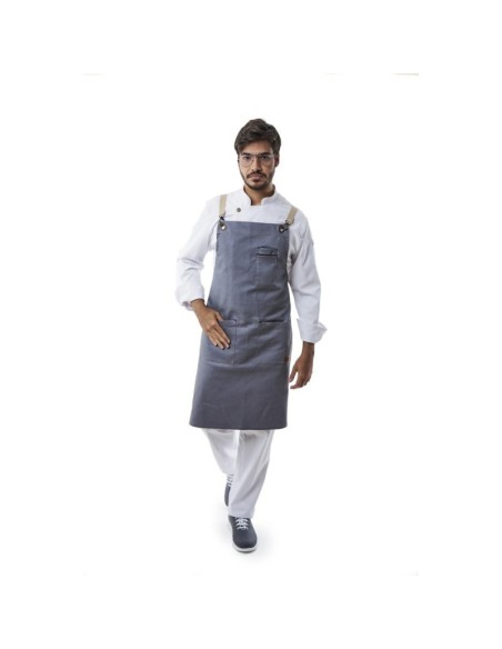Textil-r delantal con peto Laurel
