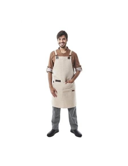Textil-r delantal peto Cúrcuma