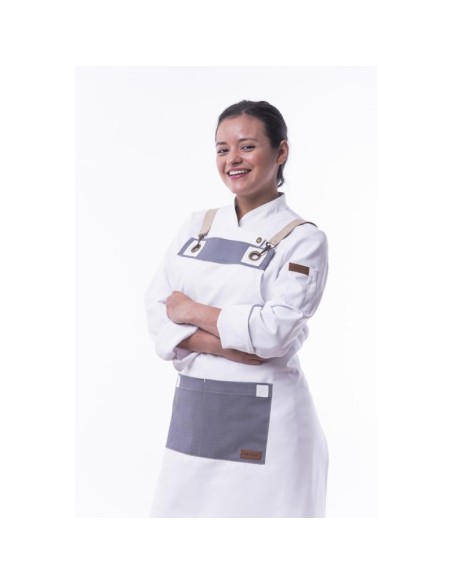 Textil-r delantal peto Azafrán