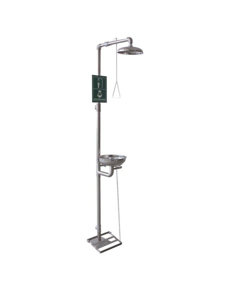 Safetop Ducha de Ojos Inox