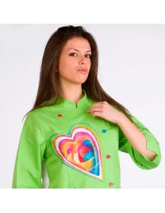 Chaquetilla de cocina AGATA