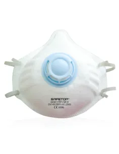 Safetop Mascarilla Preformada con Válvula (Pack de 12)