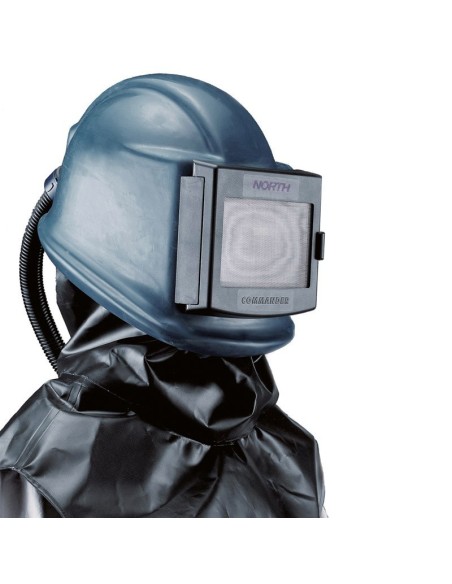 Safetop Máscara de Chorreo de Arena Commander