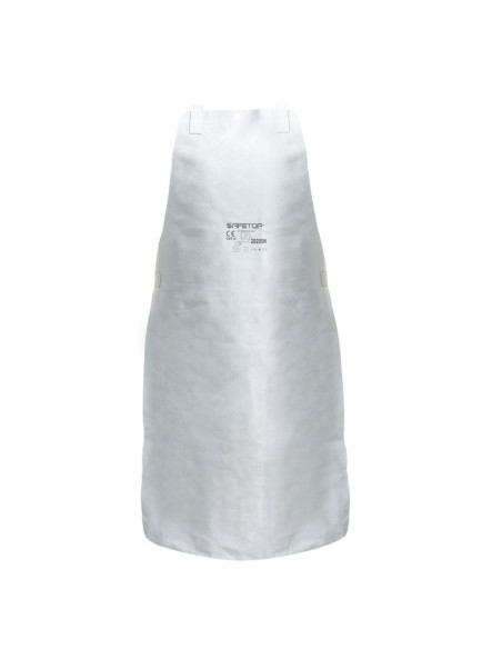 Safetop Delantal de Cuero Gris Standard