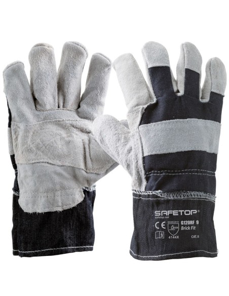 Safetop Guante de Lona Brick Fit