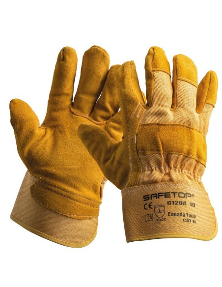Safetop Guante de Lona Canada Tone