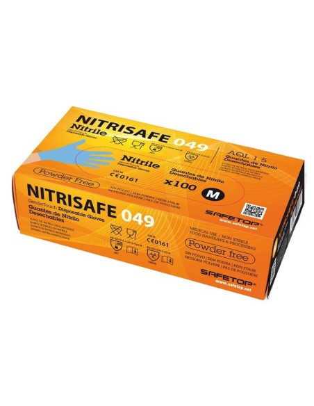 Safetop Guante Desechable Nitrisafe (pack de 100)