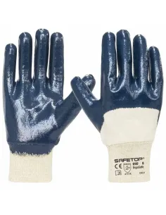 Safetop Guante de Nitrilo Ergosafe