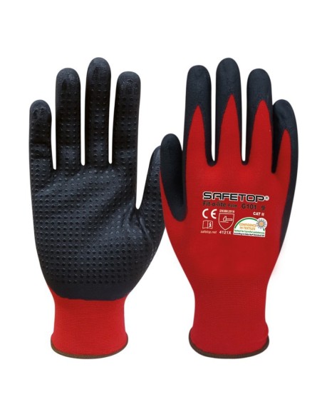 Safetop Guantes Nitrilo Fit-O-Lite Dots